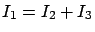 $ I_1 = I_2 + I_3$